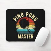 Retro  PingPong Muismat (Met muis)