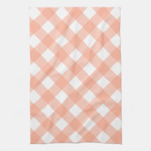 Retro Pink Gingham Kitchen Towel Gift Theedoek