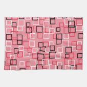 Retro Pink Kitchen Towel Theedoek (Horizontaal)