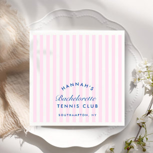 Retro Pink laatste swing voor de Ring Tennis Bach Servet