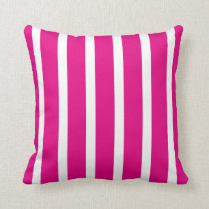 Retro PINK Stripes Kussen