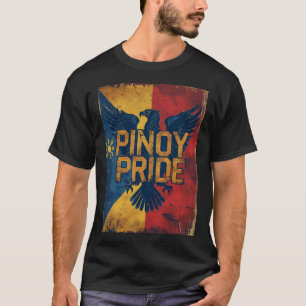 Retro Pinoy Pride-shirt   Filipijnse Vlag Tee T-shirt