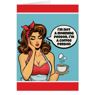 Retro Pinup_ Personne du matin