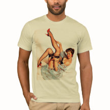 Retro pinup sexy meisje