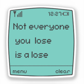  Retro Pixel Art Cell Phone Sticker