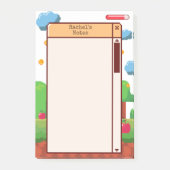 Retro Pixel Gaming op maat Post-it® Notes (Voorkant)