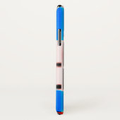 Retro pixel politie autohoes Case-Mate iPhone case (Achterkant / rechts)