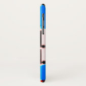 Retro pixel politie autohoes Case-Mate iPhone case (Achterkant/links)