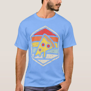 Retro Pizza Junk Eten T-shirt