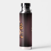 Retro pizza met een pompoen twist waterfles (Links)