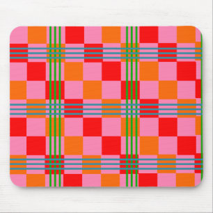 Retro Plaid Muismat