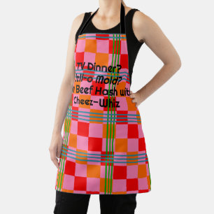 Retro Plaid Schort