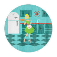 Rétro planche à découper de cuisine