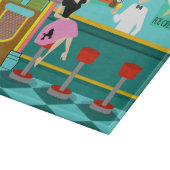 Rétro planche à découper de fontaine de soude (Coin)