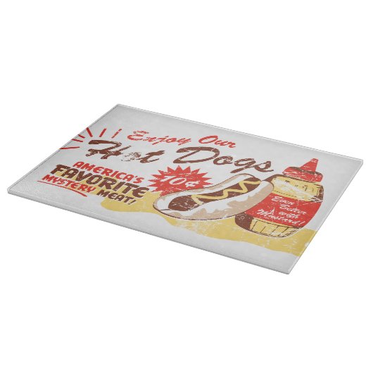 Rétro planche à découper de hot-dog (Coin)