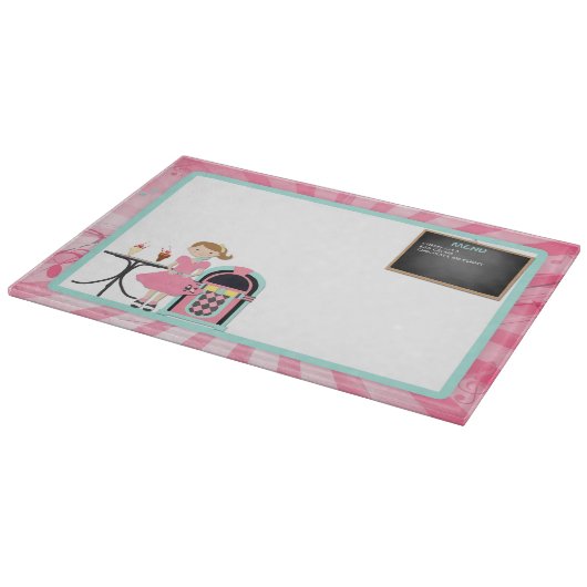 Rétro planche à découper de magasin de soude (Coin)