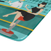 Rétro planche à découper de salon de cocktail (Coin)