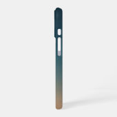 Retro Planet Top View with Reflection iPhone 16 Hoesje (Linkerkant)