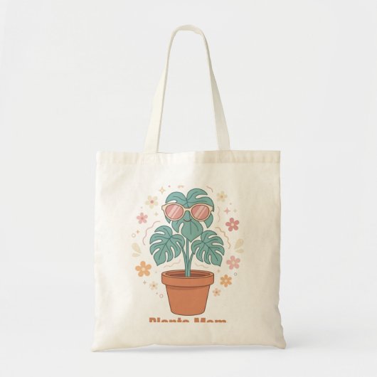 Retro Plants Moeder &  Tote Bag (Voorkant)
