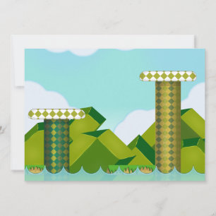 Retro Platform Game Kaart