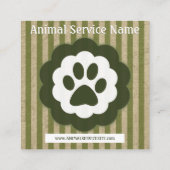 rétro poinçon de fidélité de diamant de patte (Dos)