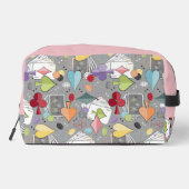 Retro Poker Toilettasje (Achterkant)