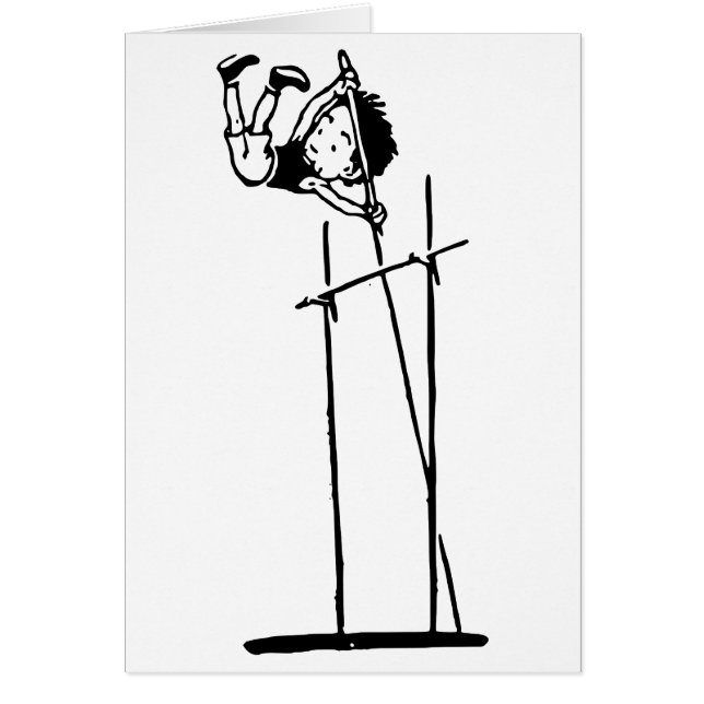 Retro Pole Vault (Voorkant)