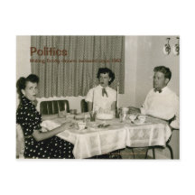 Retro Politiek Briefkaart