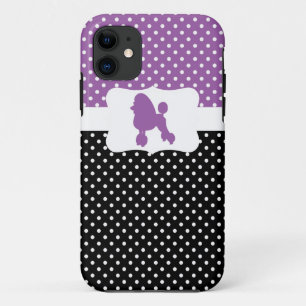 Retro Polka Dot w/Podle iPhone 11 Hoesje
