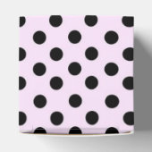 Retro Polka Dots Pink Bedankdoosjes (Bovenkant)