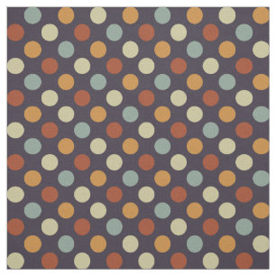 Retro Polka Dots Stof