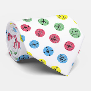 Retro Polka Dots Stropdas