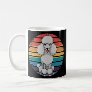 Retro Poodelliefhebber Honden Cadeaus voor Poodle- Koffiemok