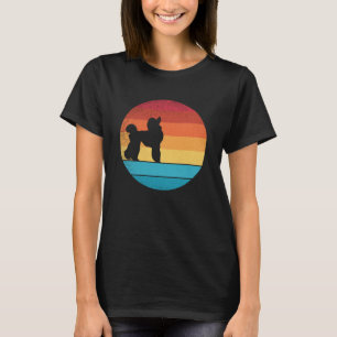 Retro Poodle Dogs en schattig dier 3 T-shirt