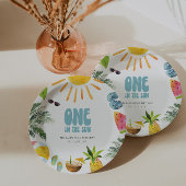 Retro Pool Party Papieren Bordje