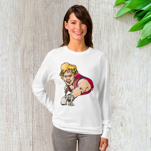 Retro Pool Speler  Biljart Sport T-shirt