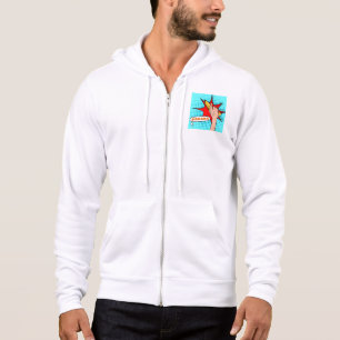 Retro Pop Art Banaan Comic Book Stijl Hoodie
