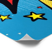 Retro Pop Art 'BANG ! ' Poster d'action (Coin)