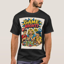 Retro Pop Art Board Game Friends