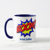 Retro Pop Art - Boom ontworpen Mok (Links)