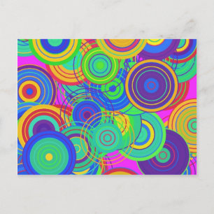 Retro Pop Art Briefkaart