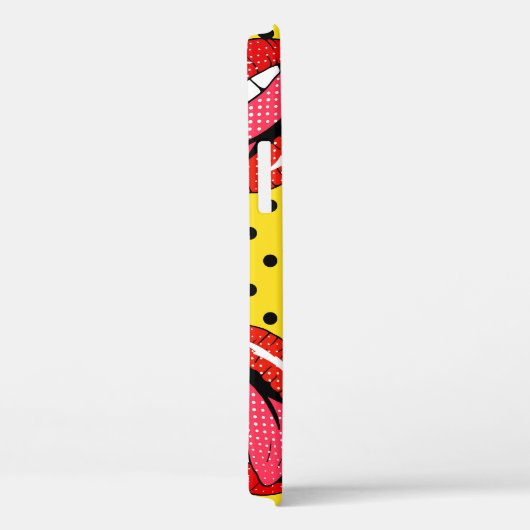 Retro Pop Art: Cartoon Patch Badges Case-Mate iPhone Case (Achterkant / Rechts)