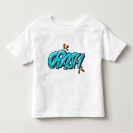 Retro Pop Art CRASH Graffiti Lettering Kinder Shirts
