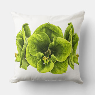 Retro Pop Art Groene Amaryllis Kussenhoes Kussen