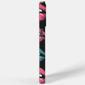 Retro Pop Art Lippen en Harten Case-Mate iPhone Case (Achterkant / Rechts)