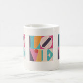 Retro Pop Art LOVE – Valentine’s Day Coffee Mug (Centre)