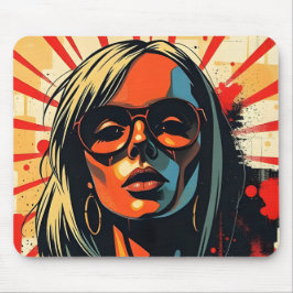 Retro Pop Art Muismat