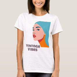 Retro Pop Art Woman – Vet en stijlvol T-shirt