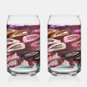 Retro Pop Collage Art Drinkware Set (Verso)