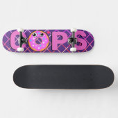 Retro Pop Cop Love Skateboard (Horizontaal)